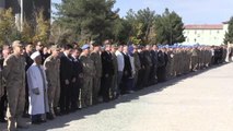 Irak'ın kuzeyinde şehit olan 2 asker için Şırnak'ta tören yapıldı