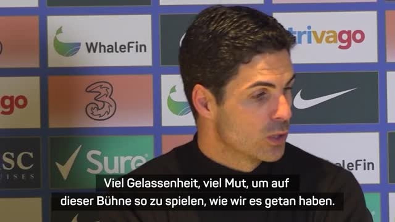Arteta: Sind 'heute' im Titelrennen