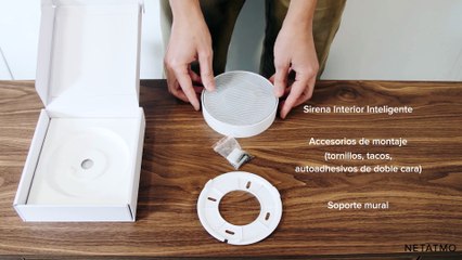 Cómo instalar tú mismo la Sirena Interior Inteligente Netatmo