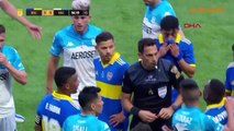 Arjantin'deki final maçında teknik direktör dahil 11 kırmızı kart çıktı