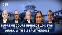 A Big Win Governement, As Supreme Court Uplods 10% EWS Reservation