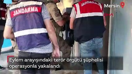 Eylem arayışındaki terör örgütü şüphelisi operasyonla yakalandı