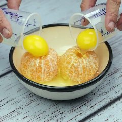 I Never Imagined that you could make a recipe like this with Tangerines