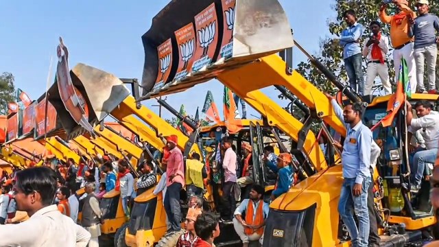 BULLDOZER BABA बुलडोजर बाबा - YOGI BABA (Official Song) || DESI BEATS