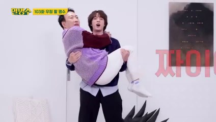 Jin x Park Myungsoo Episode 103 [ENG/JPN] There's a man I want to be close to... I hope BTS Jin X Myungsoo get close Halmyungsoo