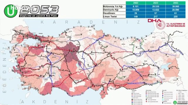 Ulaştırma ve Altyapı Bakanı Adil Karaismailoğlu: 197 milyar dolar yatırım yapacağız