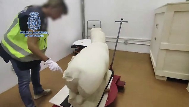 Recuperan la escultura de un toro ibero expoliado en Córdoba en los años noventa y que estaba en Tarragona