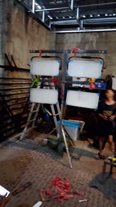 Sedang workshop lampu sky panel