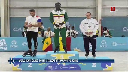 WORLD SKATES GAMES : ROLLER LE SÉNÉGAL EST CHAMPION DU MONDE