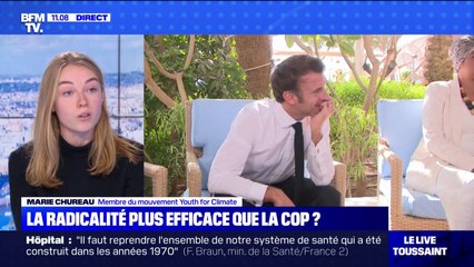 Marie Chureau, mouvement Youth for Climate: "La COP27 est un sommet mondial du 'greenwashing'"