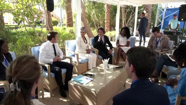 ماكرون يريد ممارسة الضغوط على الدول الغنية غير الأوروبية لتدفع حصتها في مجال المناخ