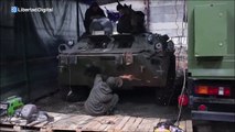 Así rescatan y reparan las tropas ucranianas los tanques averiados
