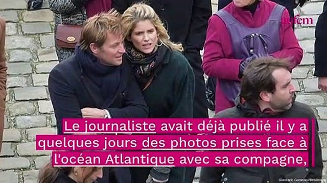 PHOTO. Laurent Delahousse charme les internautes avec un cliché du petit dernier de la famille