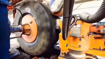 How monster tires are recycled_  @some where on earth