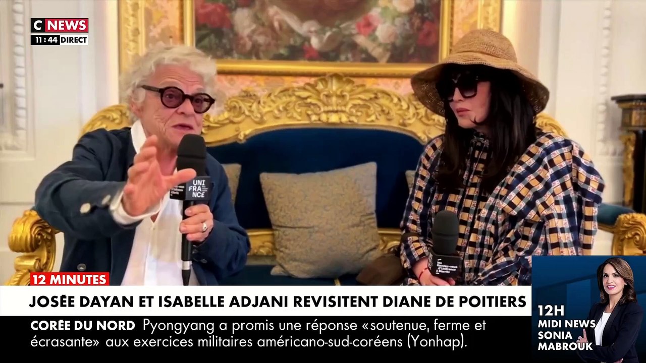 La réalisatrice Josée Dayan évoque dans "Morandini Live" le téléfilm "Diane de Poitiers" diffusé ce soir sur France 2: "S'il n'y avait pas eu Isabelle Adjani, il n'y aurait pas eu Diane de Poitiers" - VIDEO