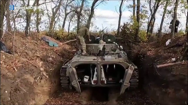 El ejército ruso no planea abandonar el frente de Jersón, según los soldados ucranianos