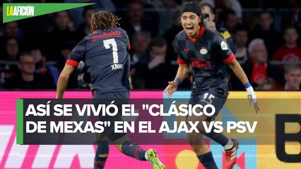 Erick Gutiérrez marca gol en el duelo de mexicanos entre Ajax y PSV: VIDEO