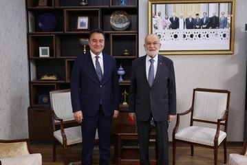 Ali Babacan'dan Temel Karamollaoğlu'na Ziyaret