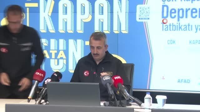 AFAD Başkanı Sezer: Düzce depreminin yıl dönümünde; Deprem Anı, 'Çök-Kapan-Tutun' Ülke Tatbikatını hep birlikte gerçekleştireceğiz