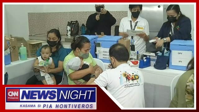 DOH hinihikayat ang pagbabakuna sa mga maliit pang bata