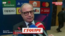 Campos : «Je suis très confiant» face au Bayern - Foot - C1 - Tirage au sort