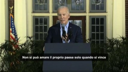 Biden: "Voto decisivo contro violenti e negazionisti elettorali"