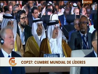 COP27 debate acuerdo para abrir negociación de compensaciones por crisis climática
