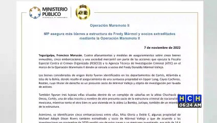 ¡MP asegura más bienes a estructura de Fredy Mármol y socios extraditados!