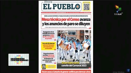 Enclave Mediática 07-11: Bolivia apuesta por el Censo