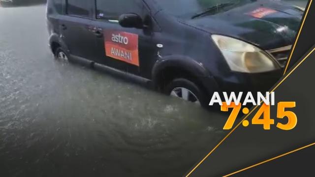 Banjir | Hujan lebat berterusan, Tebrau dilanda banjir kilat