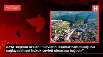 AYM Başkanı Arslan: 