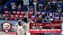 NCAA Season 98 | Game Highlights: LPU vs Perpetual | Men's Basketball Tournament Round 2