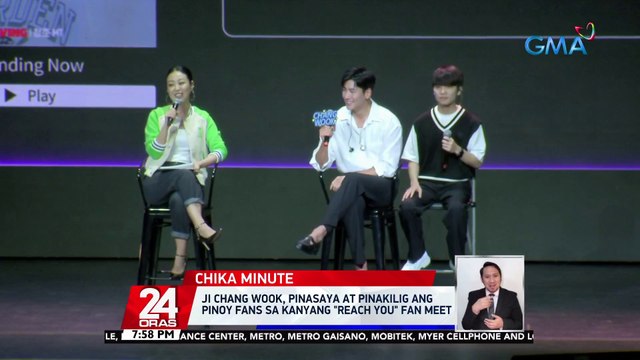Ji Chang Wook, pinasaya at pinakilig ang Pinoy fans sa kanyang Reach You fan meet | 24 Oras