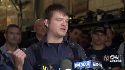 New York’ta can pazarı: Alevlerden kaçarken pencereye sıkıştı