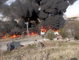 Son Dakika! Ağrı'da yolcu otobüsü ile yakıt yüklü tanker kafa kafaya çarpıştı: 7 ölü, 11 yaralı