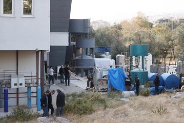 İzmir'de bir laboratuvarda gaz sıkışması kaynaklı patlamada 2 kişi yaralandı