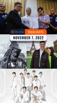 Rappler's highlights: Gerald Bantag, Maine and Arjo, and NCT 127 | November 7, 2022 | The wRap