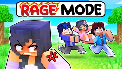 Aphmau Goes RAGE MODE in Minecraft !