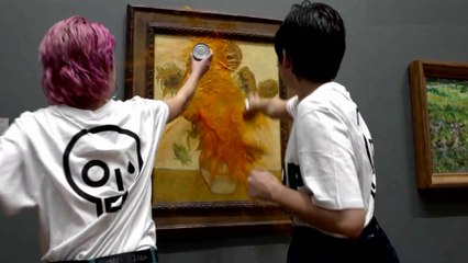 Peinture aspergée - Groland - CANAL+