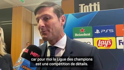 Tirage - Zanetti : "Nous devons confirmer contre Porto"