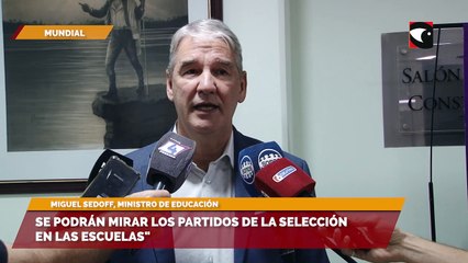 Se podrán mirar los partidos de la Selección en las escuelas