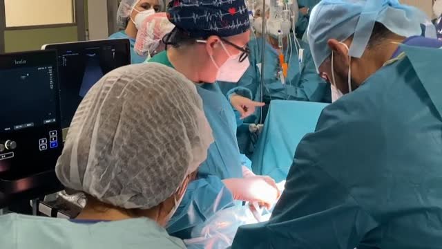 Cincuenta profesionales del hospital de Málaga coordinados para salvar la vida de un recién nacido
