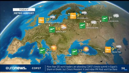 Euronews - Meteo Airport - 2022-11-07