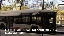 11 európai város azt kéri, hogy öt éven belül csak elektromos buszokat árulhassanak az unióban