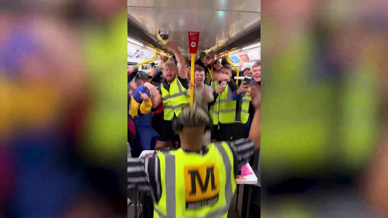 A cheeky DJ held wild illegal raves on a bus, a train, a ferry and even B&Q