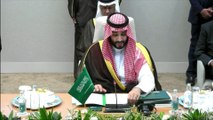 كلمة ولي العهد السعودي في انطلاق قمة مبادرة الشرق الأوسط الأخضر في شرم الشيخ