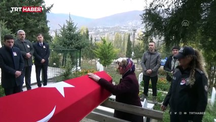 Şehidinin Tokat'taki kabri ailesinin isteği üzerine Ankara'ya nakledildi