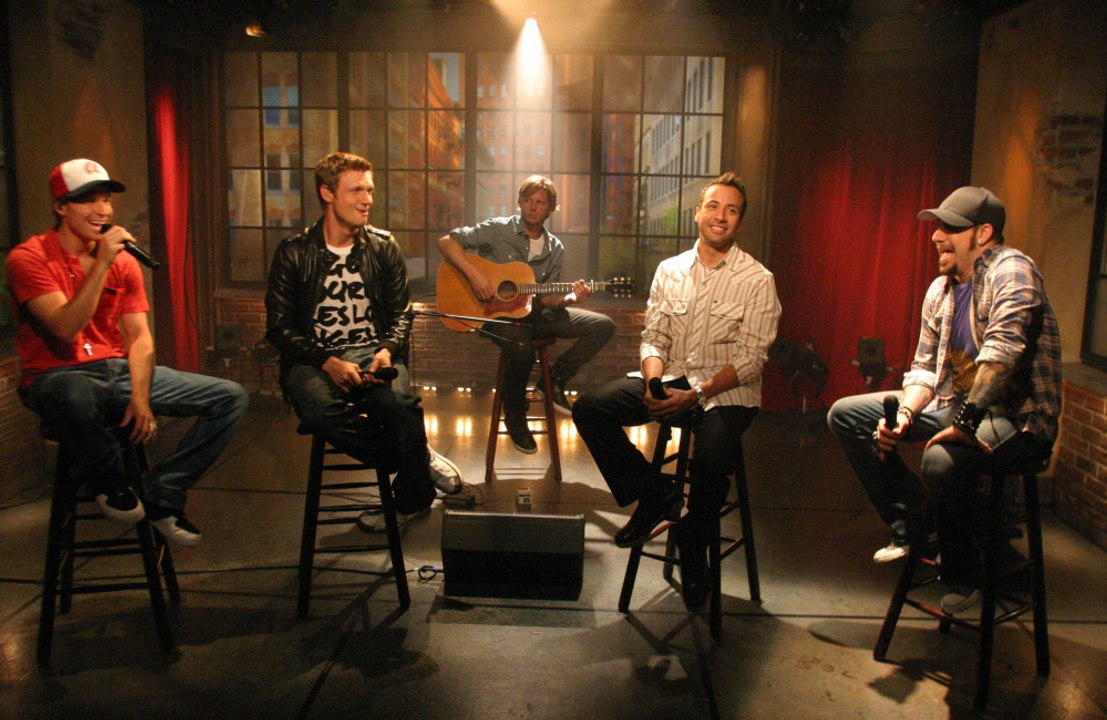 Nick Carter wept on stage hours after he paid tribute to late brother