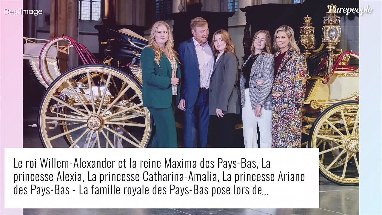Catharina-Amalia des Pays-Bas : Première sortie depuis les menaces, la princesse radieuse et bien entourée