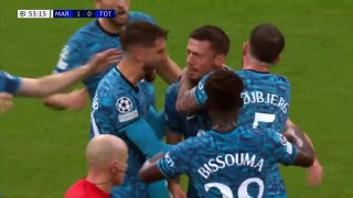 Hojbjerg wins it LATE as Spurs top UCL group - HIGHLIGHTS | Marseille 1-2 Spurs